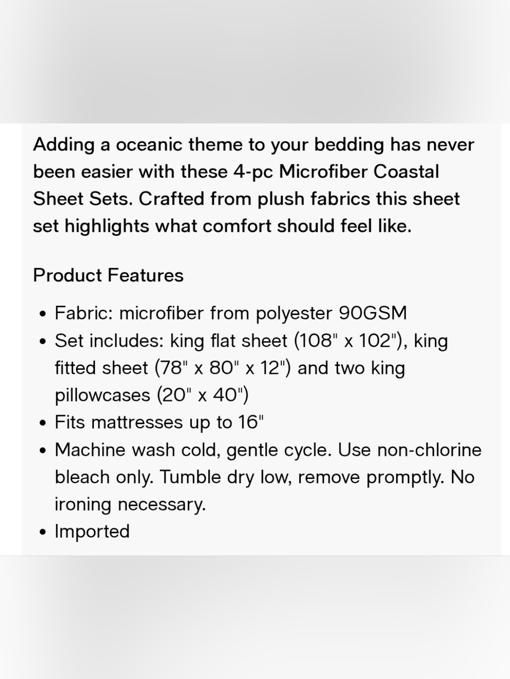 2 Coastal Collection Sheet Sets - Picture 6 of 6
